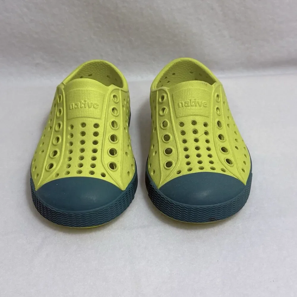 Native Pickle Green Patina Green Slip On Water Shoes Toddler's Size C5 Beach